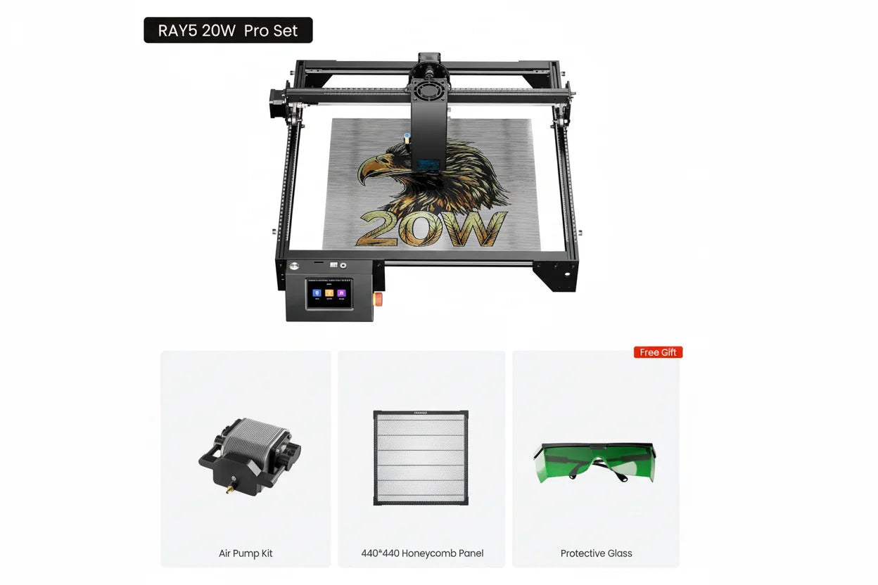 Spark Ray5 Laser Engraver 5W/10W/20W